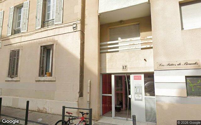 Façade : 17 rue berard, Marseille
