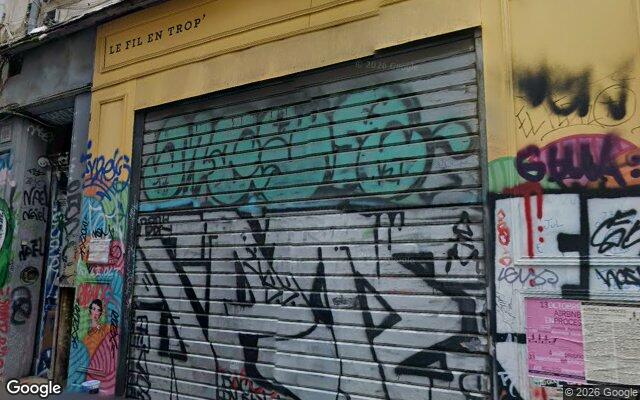 Façade : 128 rue d'aubagne, Marseille