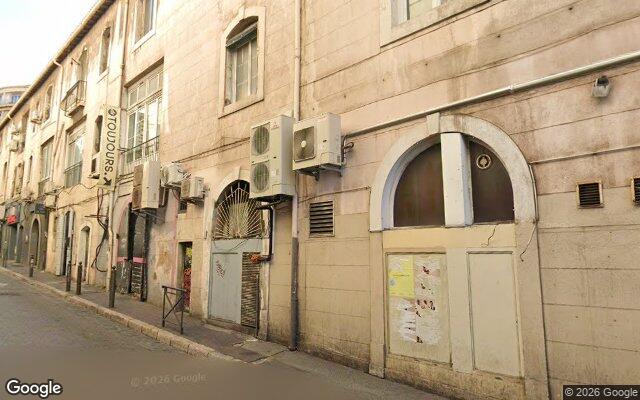 Façade : 6 rue fort notre dame, Marseille