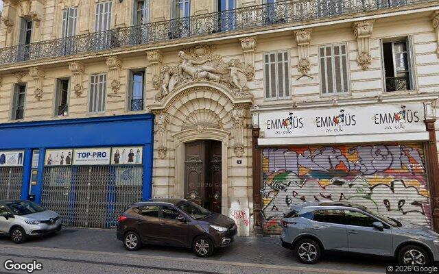 Façade : 3 rue colbert, Marseille