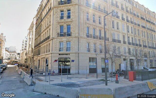 Façade : 13 quai de la Joliette, Marseille