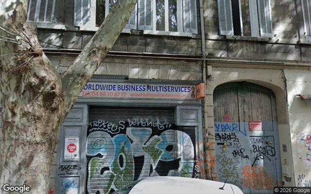 Façade : 108 110 National, Marseille