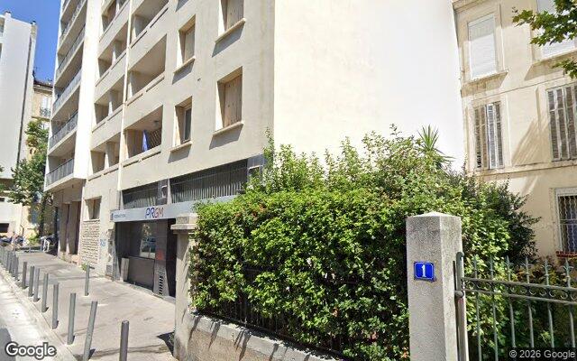 Façade : 1 rue de la chartreuse, Marseille