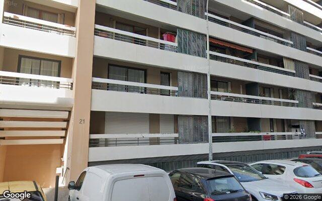 Façade : 21 rue jeanne jugan, Marseille
